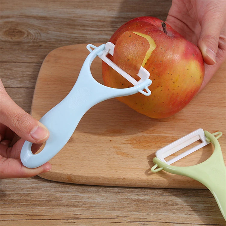 Keramikschäler – 3 Farben für Obst & Gemüse