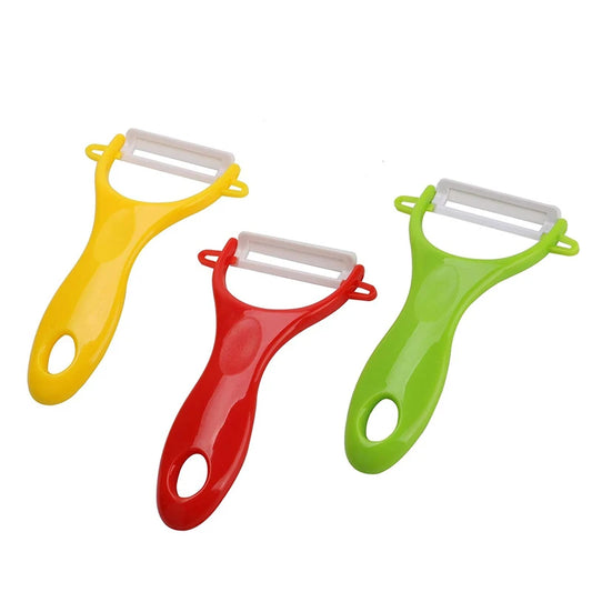Keramikschäler – 3 Farben für Obst & Gemüse