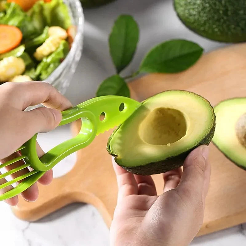 Multifunktionale Avocado Schneidemaschine – Entkerner, Schäler & Cutter
